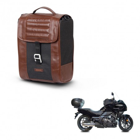 SHAD Baul maleta + soporte montaje SR38 CAFE RACER STYLE 1U KIT-445137