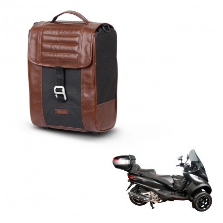 SHAD Baul maleta + soporte montaje SR38 CAFE RACER STYLE 1U KIT-445141