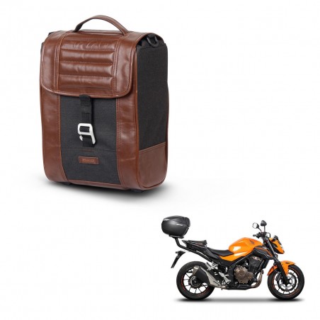 SHAD Suitcase trunk + mounting bracket SR38 CAFE RACER STYLE 1U KIT-445147