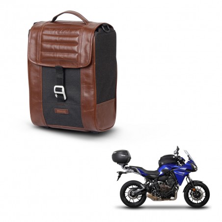 SHAD Suitcase trunk + mounting bracket SR38 CAFE RACER STYLE 1U KIT-445155