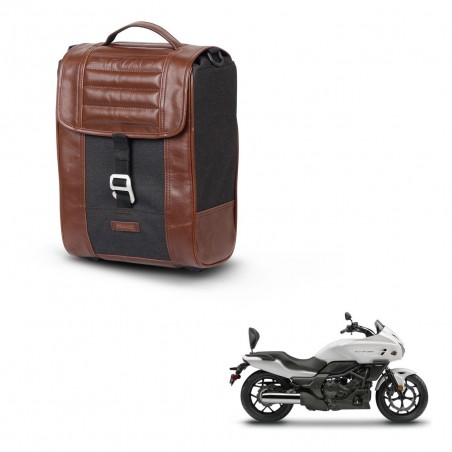 SHAD Suitcase trunk + mounting bracket SR38 CAFE RACER STYLE 1U KIT-445158