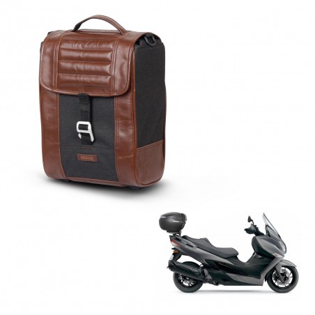 SHAD Suitcase trunk + mounting bracket SR38 CAFE RACER STYLE 1U KIT-445165