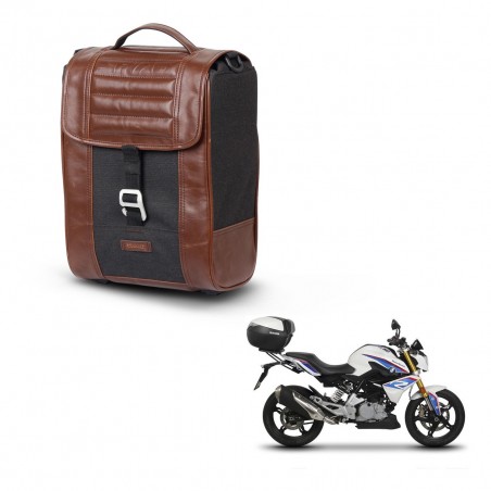 SHAD Suitcase trunk + mounting bracket SR38 CAFE RACER STYLE 1U KIT-445171