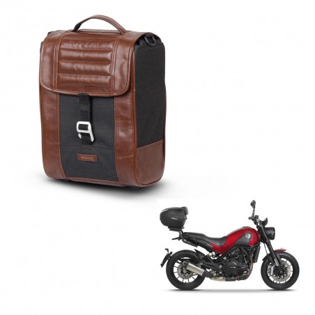 SHAD Baul maleta + soporte montaje SR38 CAFE RACER STYLE 1U KIT-445173