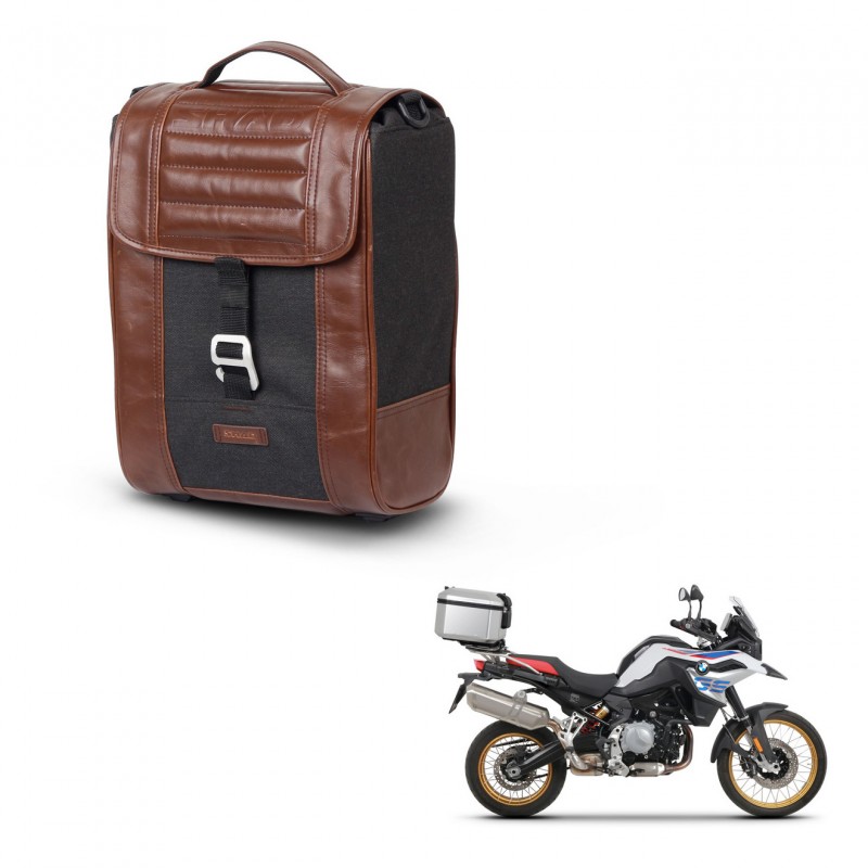 SHAD Baul maleta + soporte montaje SR38 CAFE RACER STYLE 1U KIT-445180
