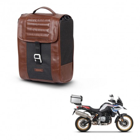 SHAD Suitcase trunk + mounting bracket SR38 CAFE RACER STYLE 1U KIT-445180