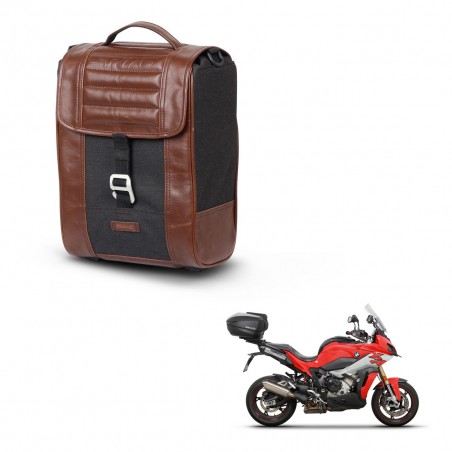 SHAD Baul maleta + soporte montaje SR38 CAFE RACER STYLE 1U KIT-445216