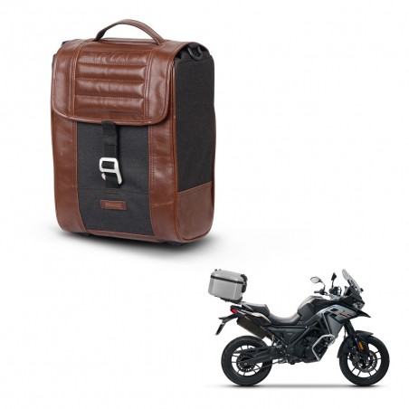 SHAD Baul maleta + soporte montaje SR38 CAFE RACER STYLE 1U KIT-445239