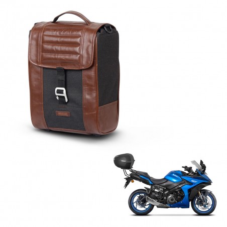 SHAD Baul maleta + soporte montaje SR38 CAFE RACER STYLE 1U KIT-445252