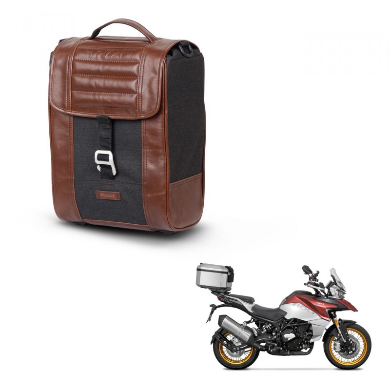SHAD Baul maleta + soporte montaje SR38 CAFE RACER STYLE 1U KIT-445266