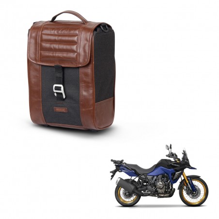 SHAD Baul maleta + soporte montaje SR38 CAFE RACER STYLE 1U KIT-445270