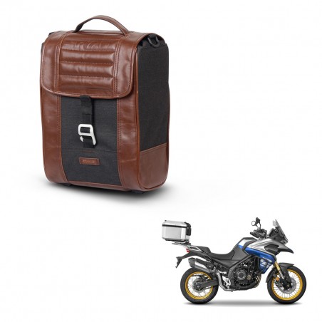 SHAD Baul maleta + soporte montaje SR38 CAFE RACER STYLE 1U KIT-445279