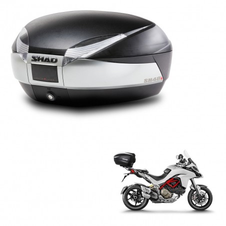 SHAD Baul SH48 + soporte montaje TITANIUM PREMIUM KIT-445296