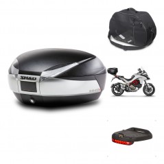 SHAD Baul SH48 + soporte montaje accesorios TITANIUM PREMIUM KIT-445299