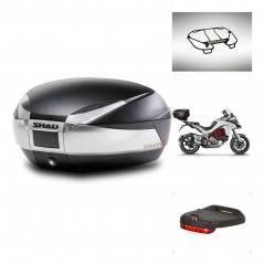 SHAD Baul SH48 + soporte montaje accesorios TITANIUM PREMIUM KIT-445301