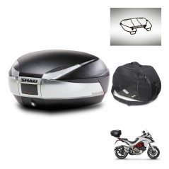 SHAD Baul SH48 + soporte montaje accesorios TITANIUM PREMIUM KIT-445302