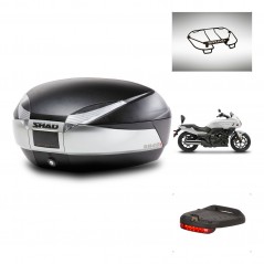 SHAD Baul SH48 + soporte montaje accesorios TITANIUM PREMIUM KIT-445309