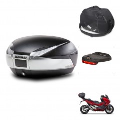 SHAD Baul SH48 + soporte montaje accesorios TITANIUM PREMIUM KIT-445315