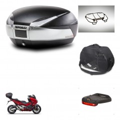SHAD Baul SH48 + soporte montaje accesorios TITANIUM PREMIUM KIT-445319