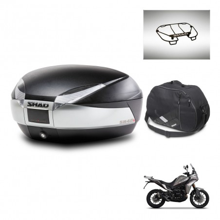 SHAD Baul SH48 + soporte montaje accesorios TITANIUM PREMIUM KIT-445334