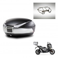SHAD SH48 trunk + mounting bracket upper grill TITANIUM PREMIUM KIT-445340