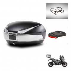 SHAD Baul SH48 + soporte montaje accesorios TITANIUM PREMIUM KIT-445341
