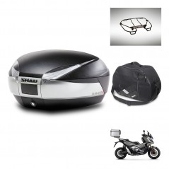 SHAD SH48 trunk + mounting bracket accessories TITANIUM PREMIUM KIT-445342