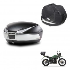 SHAD SH48 trunk + mounting bracket internal bag TITANIUM PREMIUM KIT-445362