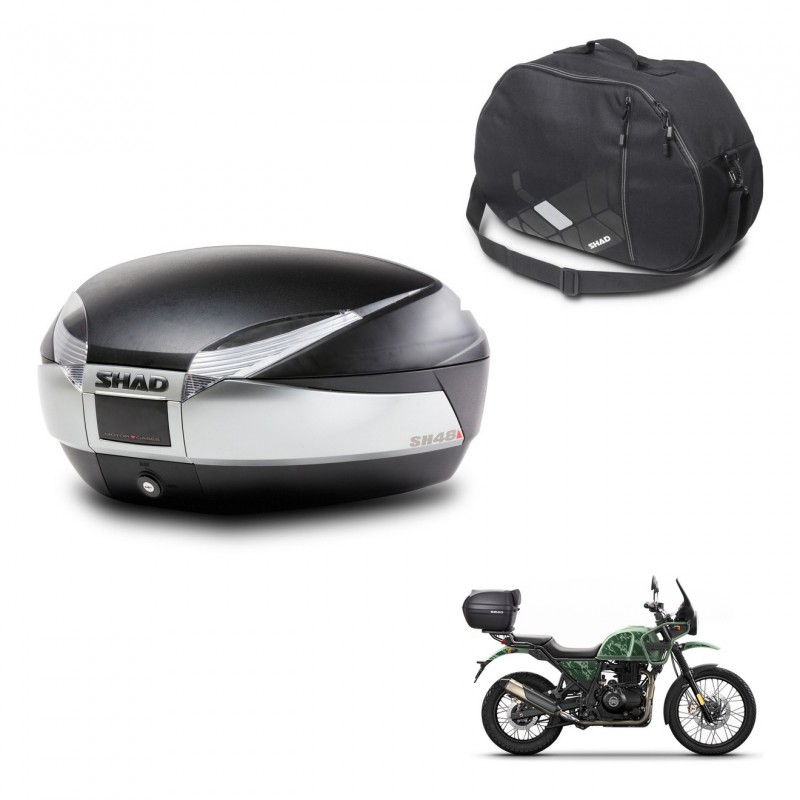 SHAD SH48 trunk + mounting bracket internal bag TITANIUM PREMIUM KIT-445362