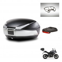 SHAD Baul SH48 + soporte montaje accesorios TITANIUM PREMIUM KIT-445381