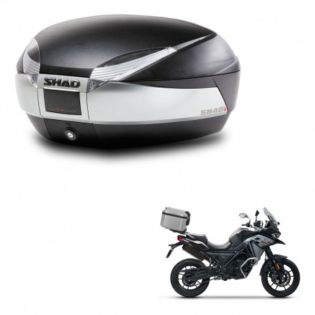 SHAD Baul SH48 + soporte montaje TITANIUM PREMIUM KIT-445384