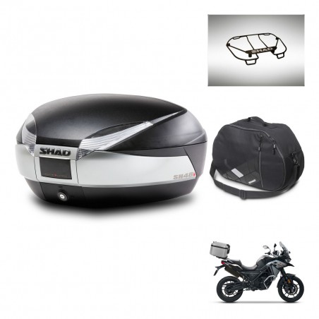 SHAD Baul SH48 + soporte montaje accesorios TITANIUM PREMIUM KIT-445390