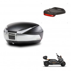 SHAD Baul SH48 + soporte montaje luz de freno TITANIUM PREMIUM KIT-445401