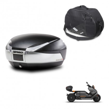 SHAD Baul SH48 + soporte montaje bolsa interna TITANIUM PREMIUM KIT-445402