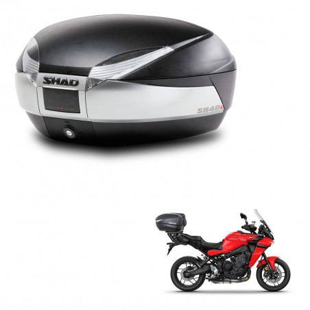 SHAD SH48 trunk + mounting bracket TITANIUM PREMIUM KIT-445408