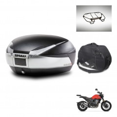 SHAD Baul SH48 + soporte montaje accesorios TITANIUM PREMIUM KIT-445422