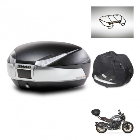 SHAD Baul SH48 + soporte montaje accesorios TITANIUM PREMIUM KIT-445446