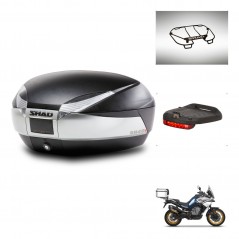SHAD Baul SH48 + soporte montaje accesorios TITANIUM PREMIUM KIT-445453