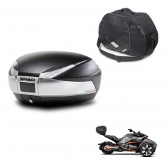 SHAD SH48 trunk + mounting bracket internal bag TITANIUM PREMIUM KIT-445458