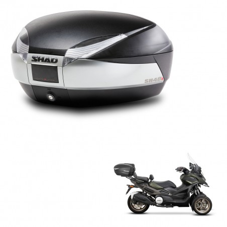 SHAD Baul SH48 + soporte montaje TITANIUM PREMIUM KIT-445464