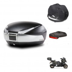 SHAD Baul SH48 + soporte montaje accesorios TITANIUM PREMIUM KIT-445467