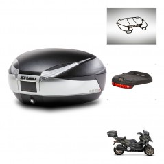 SHAD Baul SH48 + soporte montaje accesorios TITANIUM PREMIUM KIT-445469