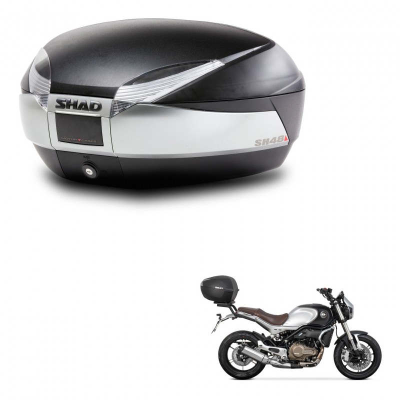 SHAD Baul SH48 + soporte montaje TITANIUM PREMIUM KIT-445480