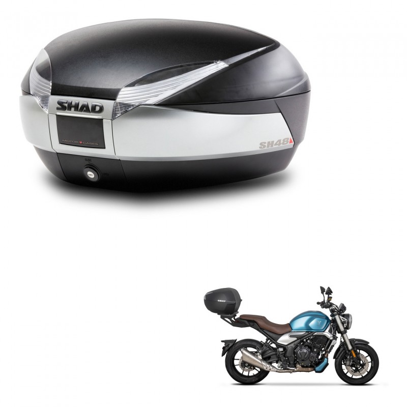 SHAD Baul SH48 + soporte montaje TITANIUM PREMIUM KIT-445496