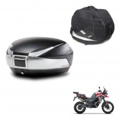 SHAD Baul SH48 + soporte montaje bolsa interna TITANIUM PREMIUM KIT-445506