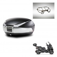 SHAD SH48 trunk + mounting bracket upper grill TITANIUM PREMIUM KIT-445516