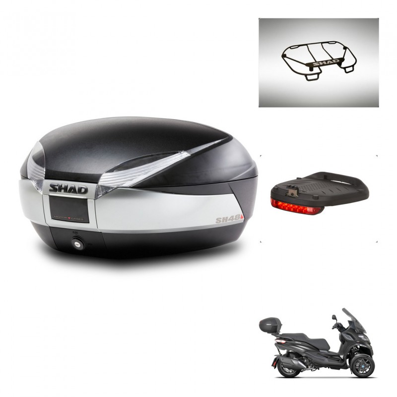 SHAD SH48 trunk + mounting bracket accessories TITANIUM PREMIUM KIT-445517