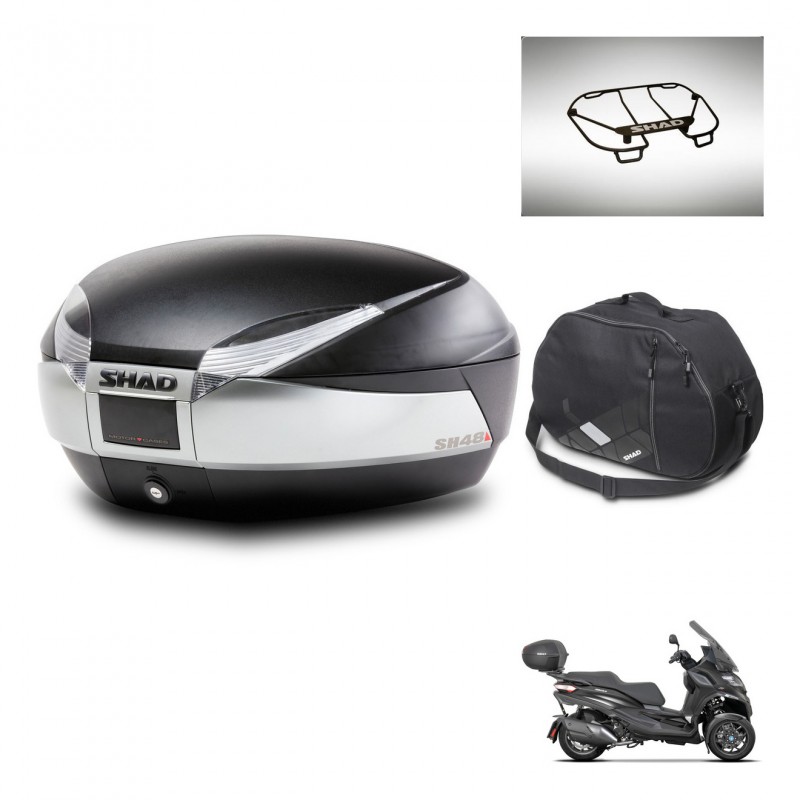 SHAD SH48 trunk + mounting bracket accessories TITANIUM PREMIUM KIT-445518