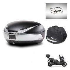 SHAD SH48 trunk + mounting bracket accessories TITANIUM PREMIUM KIT-445526