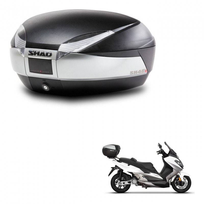 SHAD Baul SH48 + soporte montaje TITANIUM PREMIUM KIT-445528